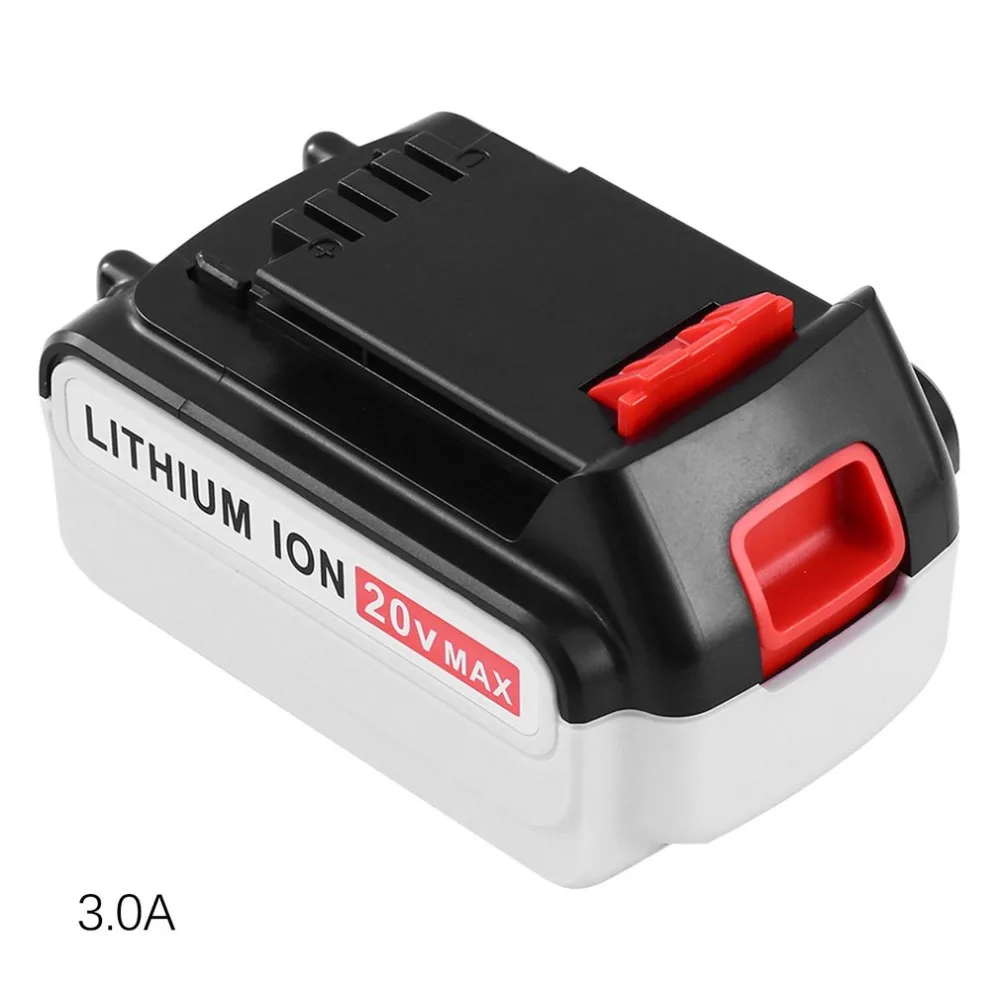 

20V Lithium Ion Battery For Black & Decker Durable Li-Ion Battery Professional Replacement Battery Power Tool