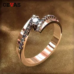 Кубический цирконий розовое золото серебро золото цвет кольца оптовая продажа 2019 новый стиль для женщин ювелирные изделия подарок кольцо