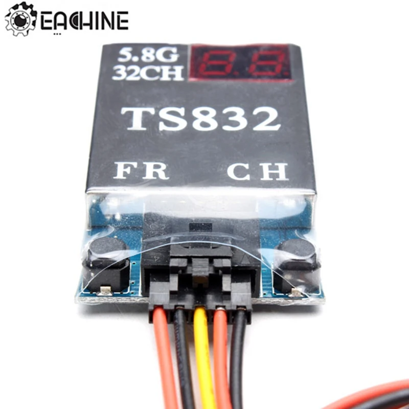 Eachine TS832 Boscam fpv-передатчик 5,8G 32CH 600 мВт 7,4-16 V Беспроводной AV передатчик для FPV мультикоптера часть