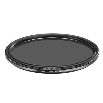 

Neewer 52MM/58MM/67MM Ultra Slim ND2-ND400 Fader Neutral Density Adjustable Lens Filter for Canon/Nikon/Pentax Lens