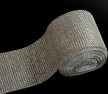 

10Yard 24row Silver Bendable Diamond Mesh Wrap Roll Sparkle Rhinestone Trim Ribbon For Wedding Gift Party Craft Decoration