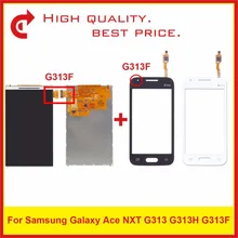 Высокое качество 4," для samsung Galaxy DUOS Ace NXT G313 G313H G313F ЖК-дисплей с сенсорным экраном дигитайзер сенсорная панель