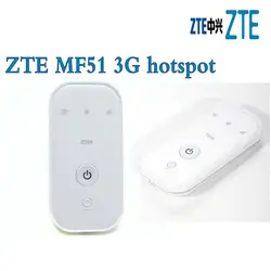 Лот из 10 шт. разблокирована ZTE mf51 HSPA 7.2 Мбит/с карман для мобильного WI-FI маршрутизатор