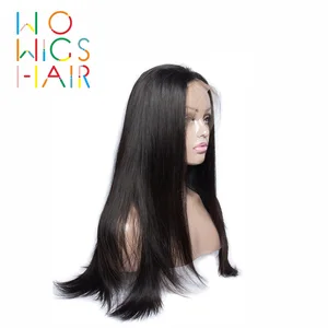 WoWigs Hair 360 Wigs Straight Remy Hair 100% Human Hair Wigs