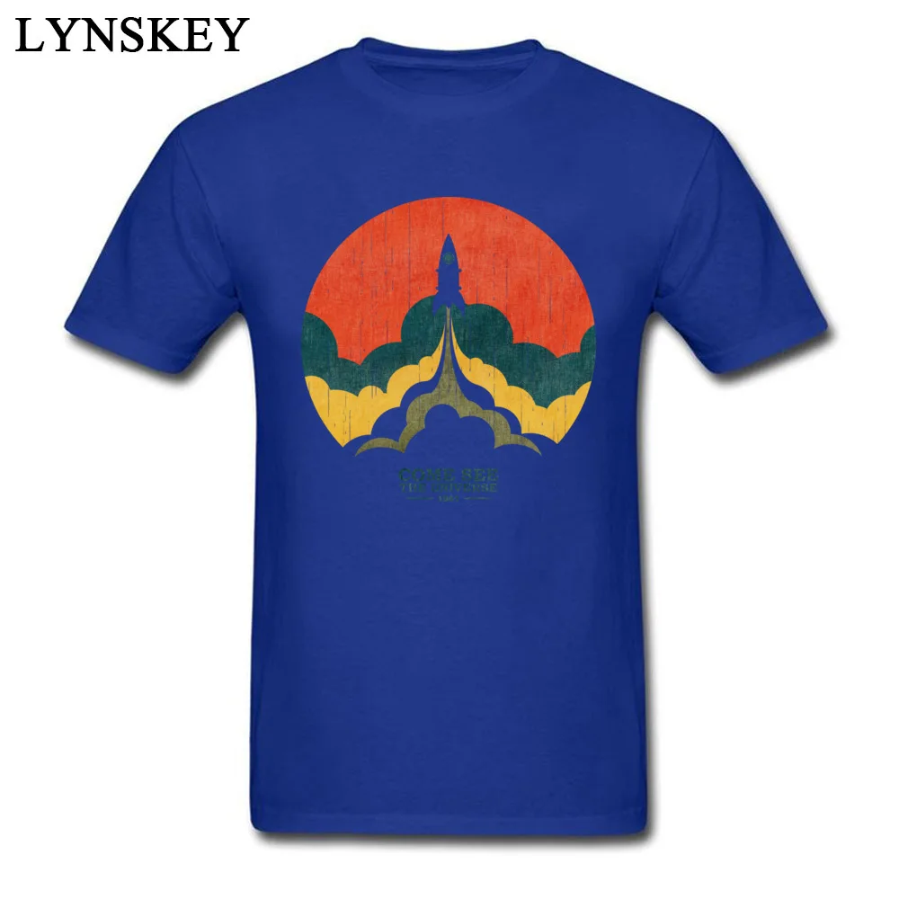 Fashion Men's T-Shirt O Neck Summer/Autumn Short Sleeve 100% Cotton Tops Shirt Up and Beyond Custom Clothing Shirt Top Quality Up and Beyond blue