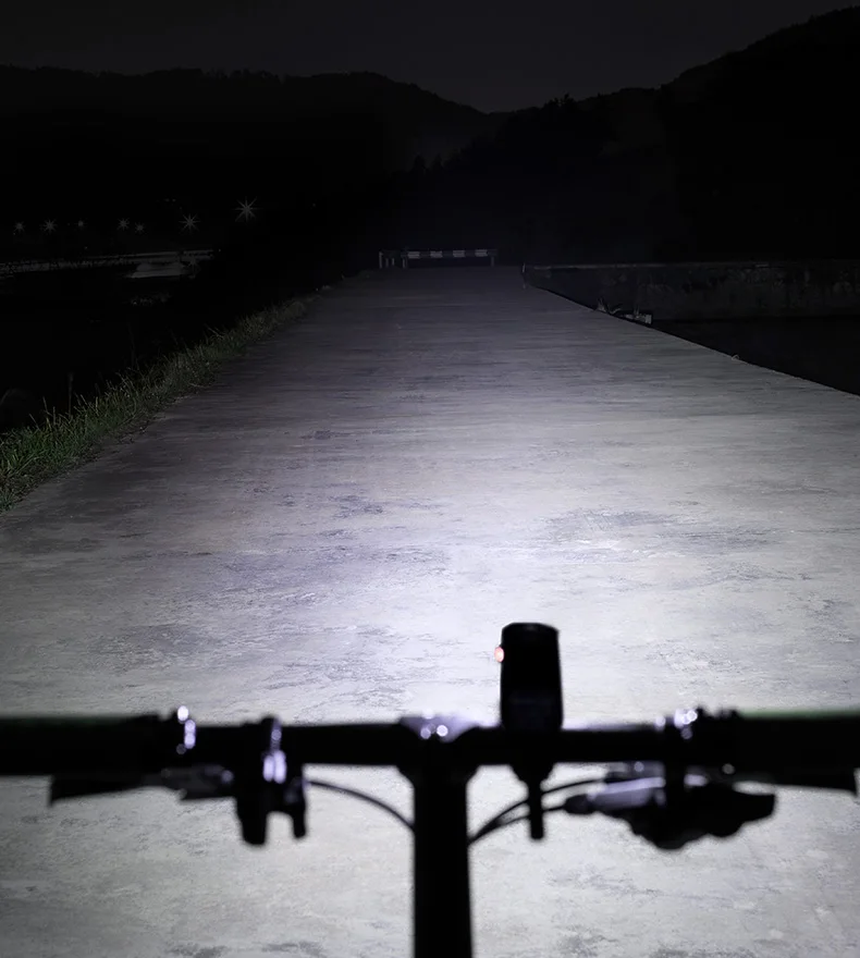 Best ROCKBROS Bicycle Light USB Charge Rainproof Safety Front Lamp Cycling Ultralight Flashlight Outdoor Night-riding Bike Equipment 13