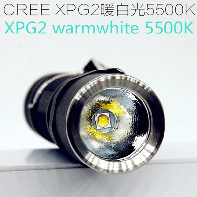 JAXMAN E3 высокий CRI EDC AA фонарик щелочной Ni-MH 14500 батареи Nichia 219C CREE XPG2 светодиодный - Испускаемый цвет: XPG2 3C