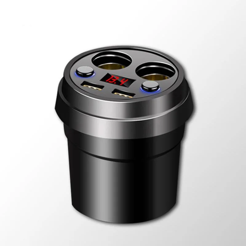 Автомобильное зарядное устройство с двумя USB портами и прикуривателем 5 в 3 1