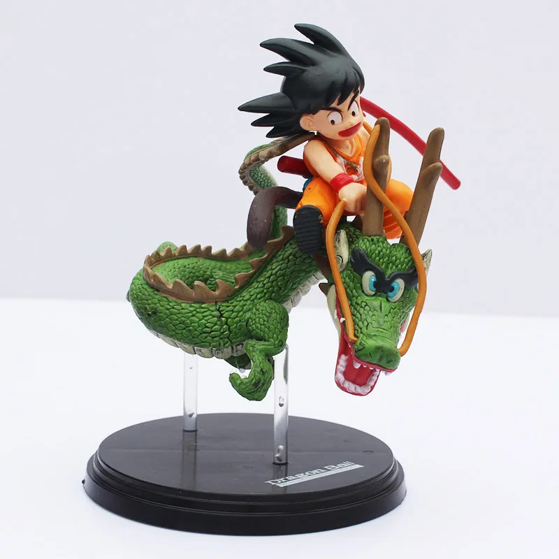 17 см Dragon Ball Z Фантастическое искусство фигурка игрушка Сон Гоку детство езда Shenron модель игрушки для детей