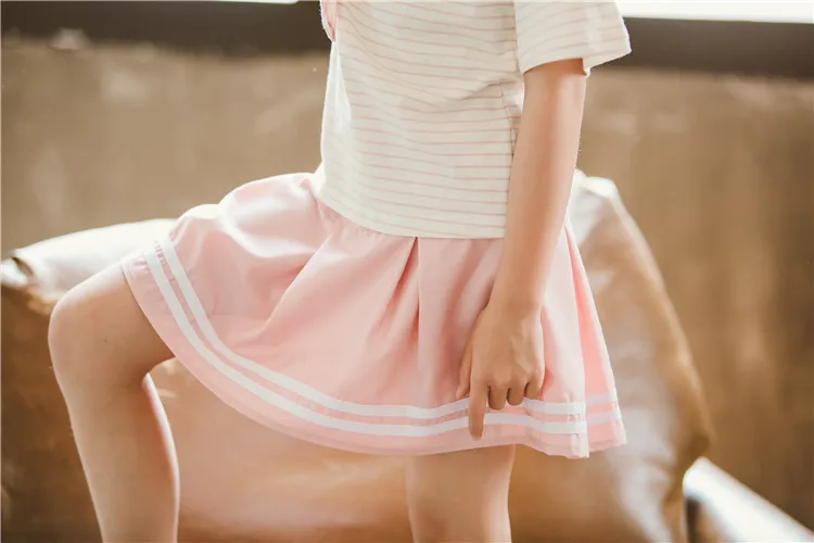cotton teen girls clothing sets toddler children girls clothes 2018 new summer 2PCS kids set striped school suits for girls  4 5 6 7 8 9 10 11 12 13 14 15 16 years old little big  toddler girls 2018 summer clothes for girls set (9)