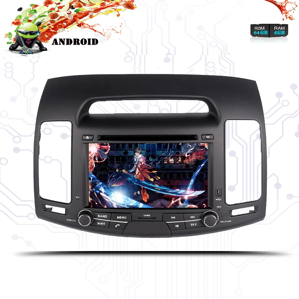 Perfect Autoradio 1024*600 Android 9.0 4GB ram+64GB rom car dvd player for hyundai elantra 2007-2011 multimedia radio gps tape recorder 4 Perfect Autoradio 1024*600 Android 9.0 4GB ram+64GB rom car dvd player for hyundai elantra 2007-2011 multimedia radio gps tape recorder 4