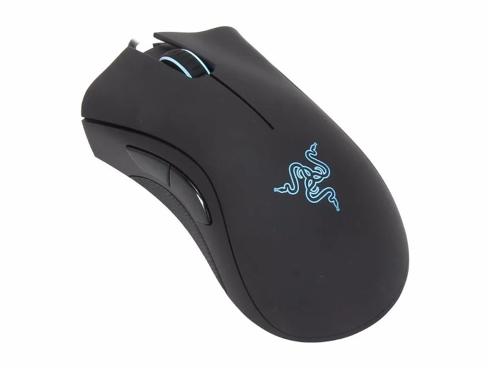 Razer Deathadder цветность 10000/6400/2000 Точек на дюйм синапс игровой коврик для мыши
