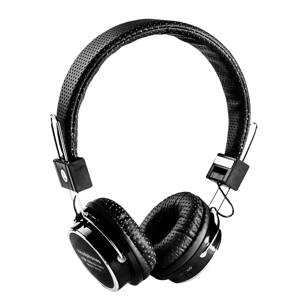 Складной Спорт Беспроводной Bluetooth стерео гарнитура headphonse музыка MP3 плеер