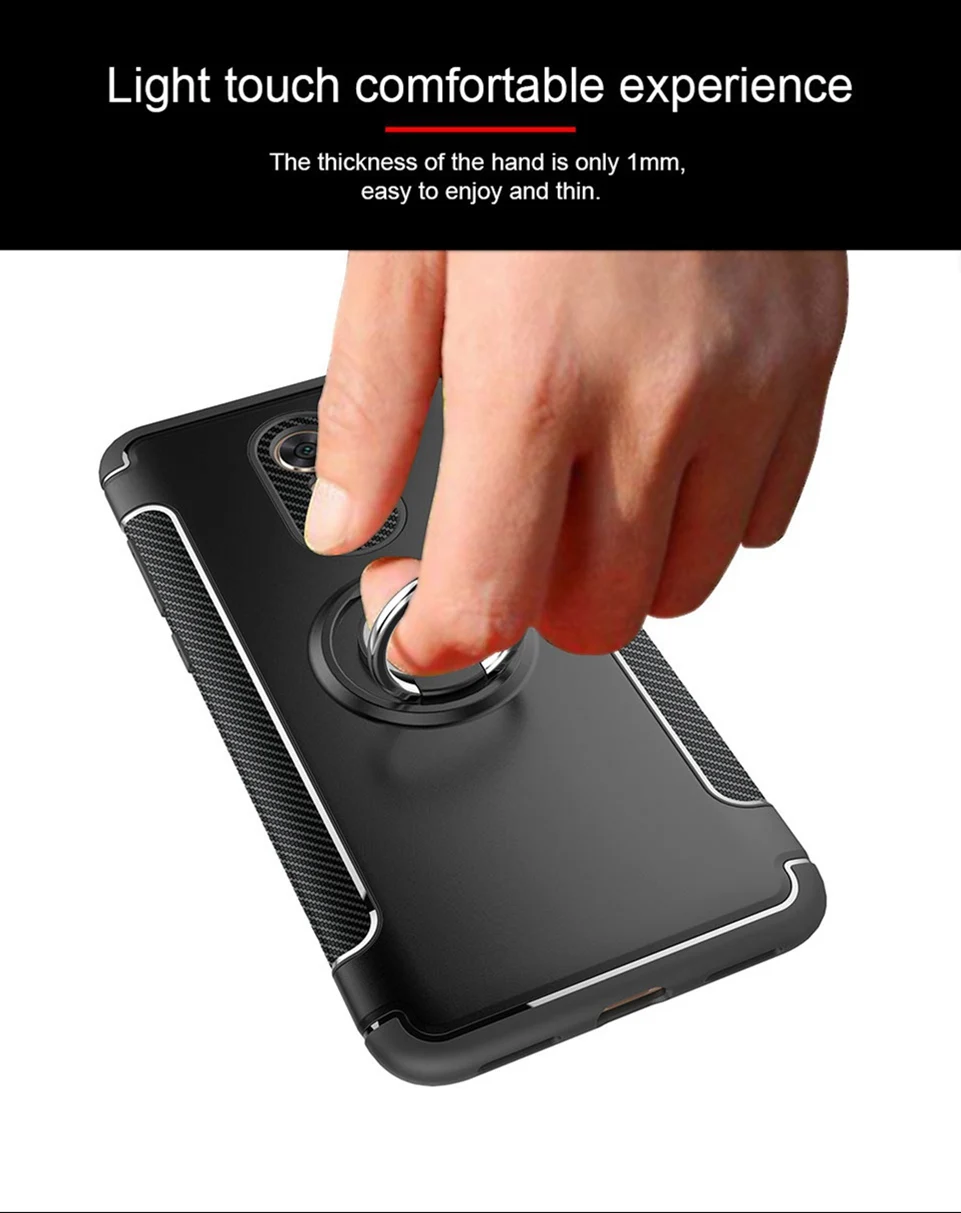 for Xiomi Cases Xiaomi Redmi 5 Plus Case Ring Coque Cover for Xiaomi Redmi Note 4x 4a 3s 3 4 pro 5a prime Mi 6 A1 Mix 2 2s Case (7)