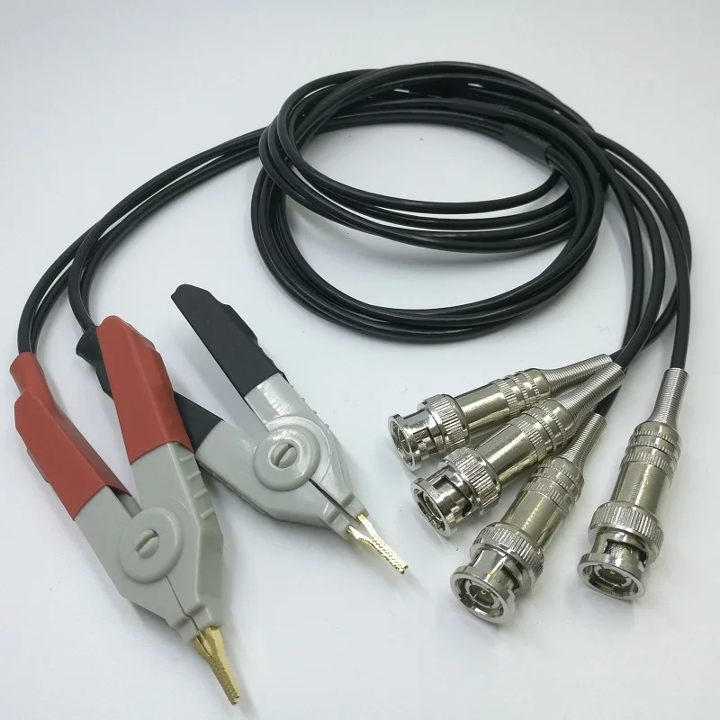 LCR Digital Bridge Meter Four-terminal Kelvin clip SMD patch tweezers Universal
