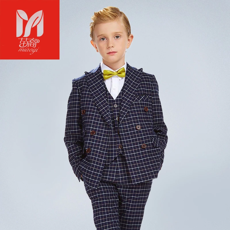 

Dress children's leisure clo kids baby boy suits Blazers vest gentleman clothes for weddings formal cloththing setsing Costumes