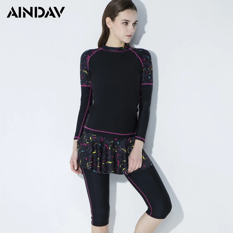 rash guard swimming attire