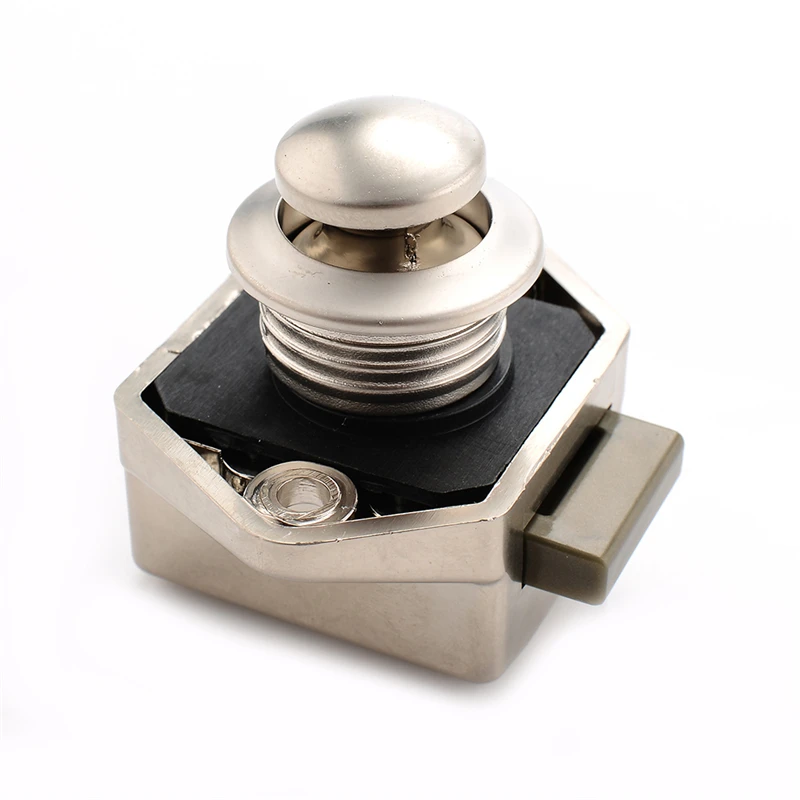 NAIERDI Camper Car Push Lock Diameter 20mm RV Caravan Boat Motor Home Cabinet Drawer Latch Button Locks For Furniture Hardware 80 DSC_0511
