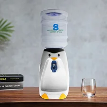 1 шт 2,5 литров Пингвин Мини диспенсер для воды 8 стаканов диспенсер для воды милый диспенсер для питья Пингвин животные посуда для напитков чашки