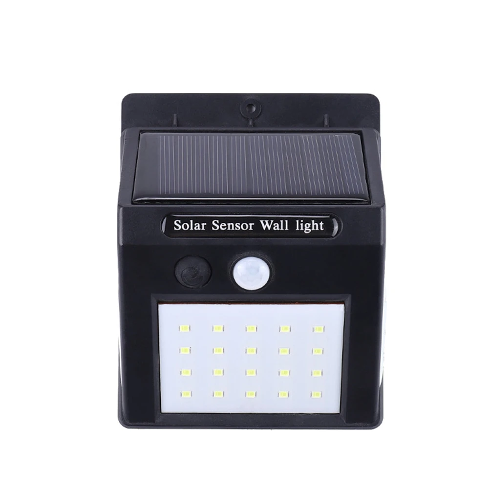 

Three-sided Luminous Thermal Sensor Body Induction Courtyard Heat Resistant Intelligent Outdoor Solar Wall Lamp Automatic Led