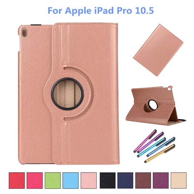 

For iPad Pro 10.5 Case Tablet Case 360 Rotating Flip Leather Stand Protective Cover For iPad Pro 10.5