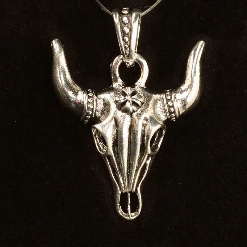

32x38mm 2pcs Tibetan Silver Bull Head Charms Tauren Pendants For Jewelry Making DIY Handmade Craft J2103