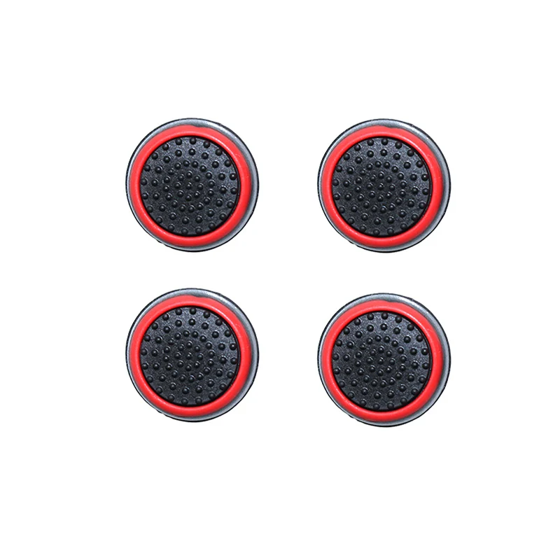 4pcs Silicone Analog Thumb Stick Grips Cover For PS4 Pro/ Slim Controller Thumbstick Caps For Gamepad For Xbox One For Xbox 360 