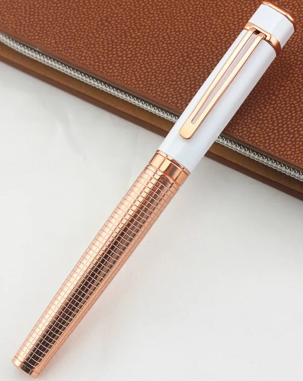Роскошная брендовая металлическая Алмазная авторучка, чернильная ручка, лучший подарок, офисные школьные ручки - Цвет: Y