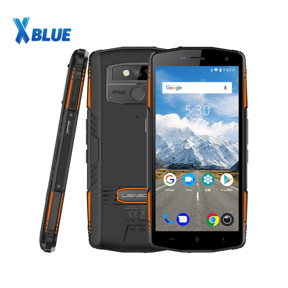 LEAGOO XRover смартфон IP68 NFC разблокировка лица 5 72 &quotips Восьмиядерный 6 ГБ 128 Гб 13 МП