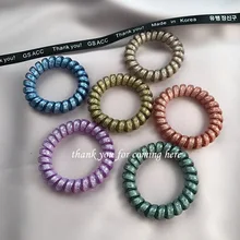 1 шт. волос Веревка для кристалл для девушки телефон линии большой браслет темно простой блестящие головы Веревка Высокое качество волос кольцо G0409