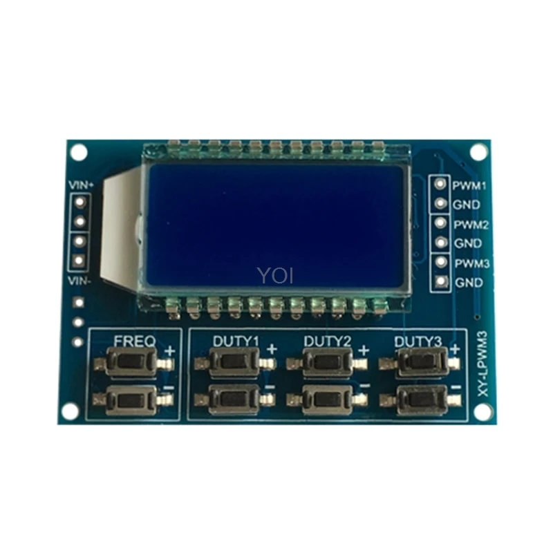 

Signal Generator PWM Pulse Frequency Duty Cycle Adjustable Module LCD Display