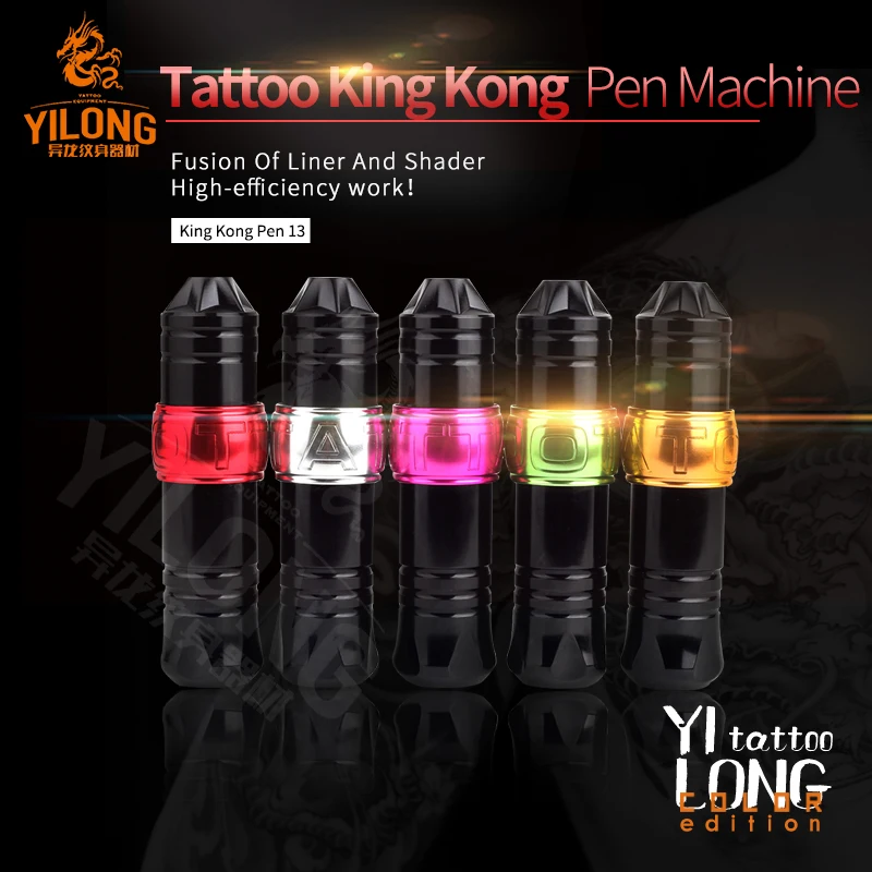Цена YILONG 13DAI новая татуировка перо Тип татуировки и профессиональные татуировки пера Комплект Перманентный макияж тела Книги по искусству обору...