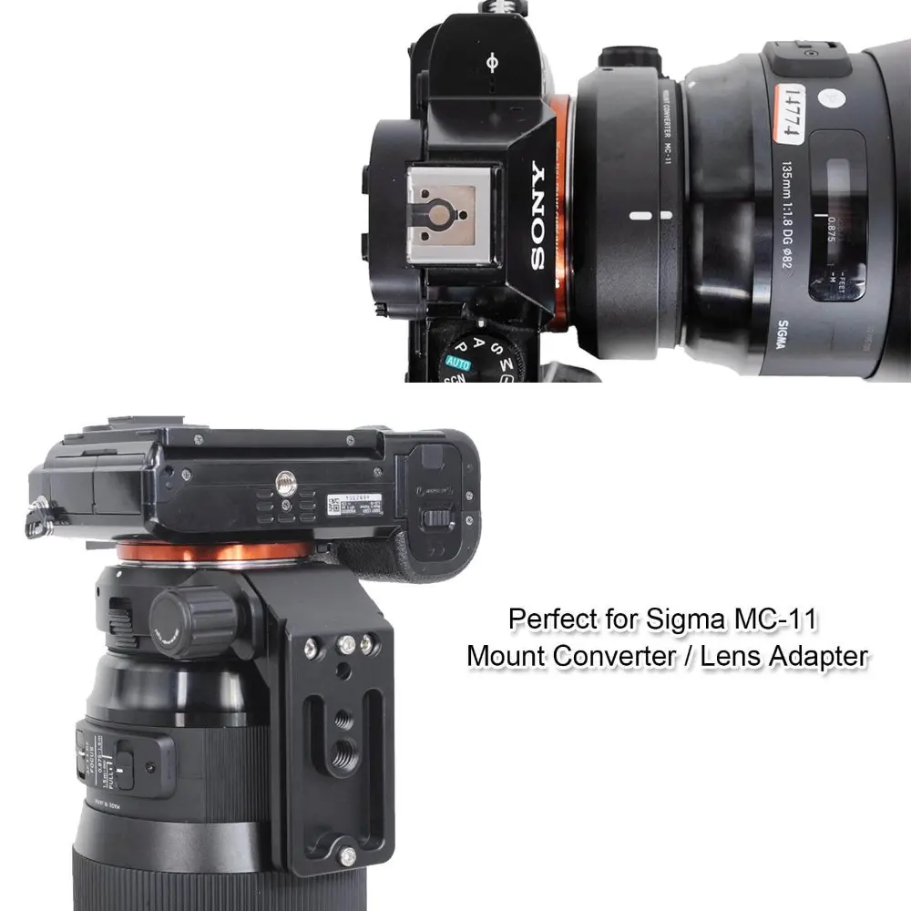 IShoot Объектив воротник поддержка для Sigma MC-11 крепление линза-конвертер адаптер штатив крепление кольцо Замена база Arca swiss RRS совместимый