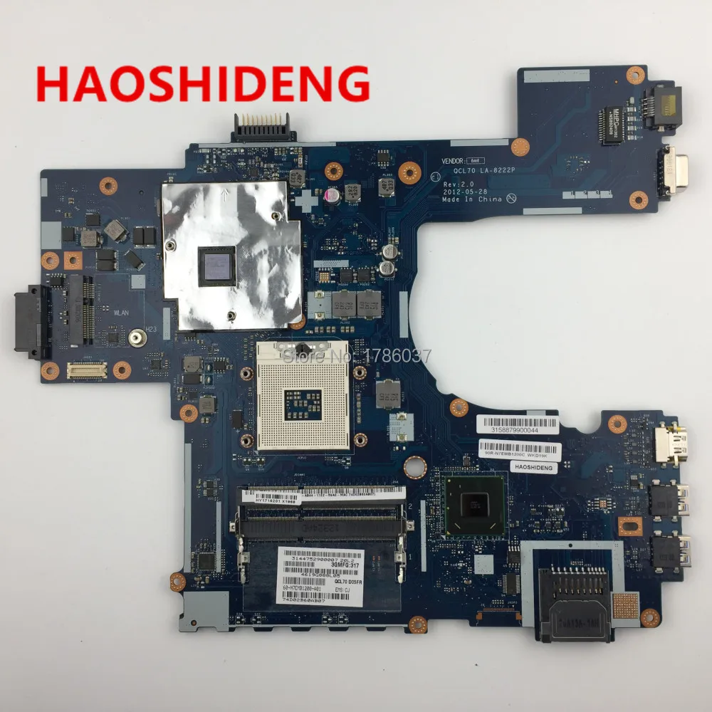 

QCL70 LA-8222P For Asus k75 K75V K75VJ K75VM series motherboard .All functions 100% fully Tested !