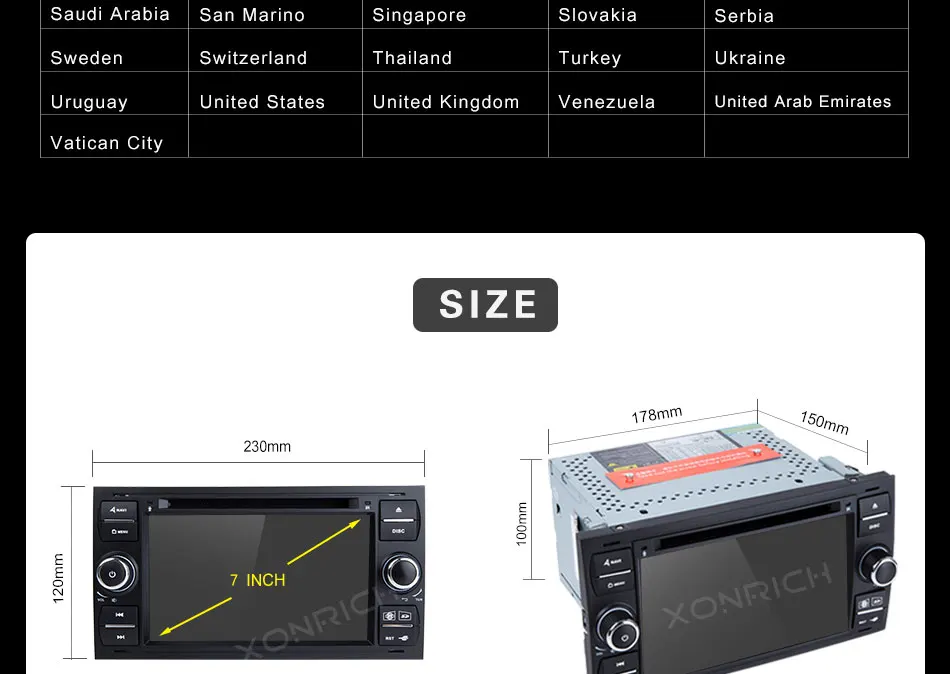 Sale 2 din Car DVD Player Multimedia For Ford Fiesta Ford Focus 2 Mondeo 4 C-Max S-Max Fusion Transit Kuga AutoRadio GPS Navigation 18