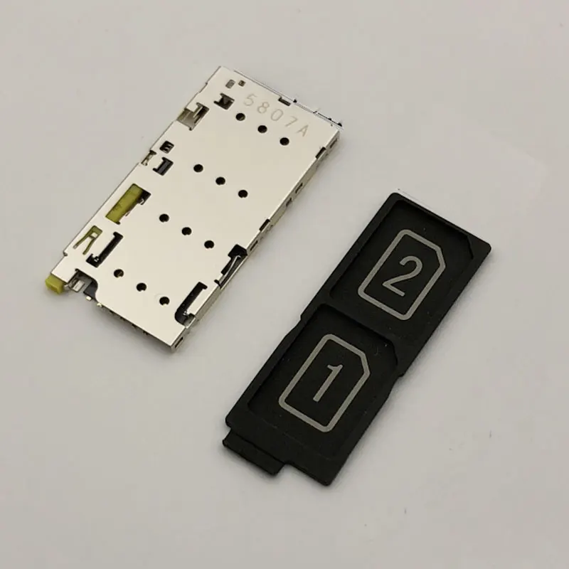 Для Sony Xperia Z5 Премиум E6853 SIM и Micro SD карт памяти держатель Замена слота часть |