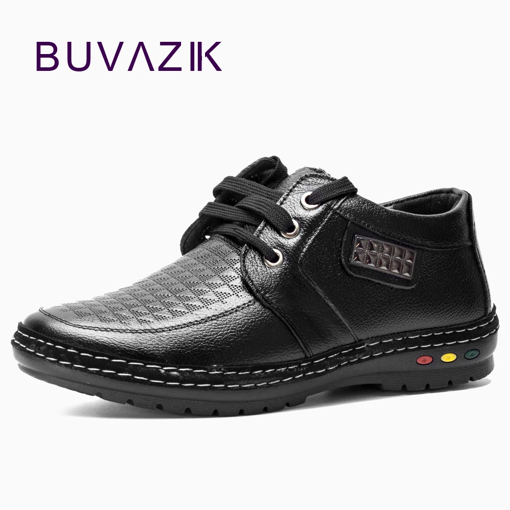 

2017 new men casual leather shoes height increasing 5cm genuine leather soft and comfortable male shoes black brown freeshipping