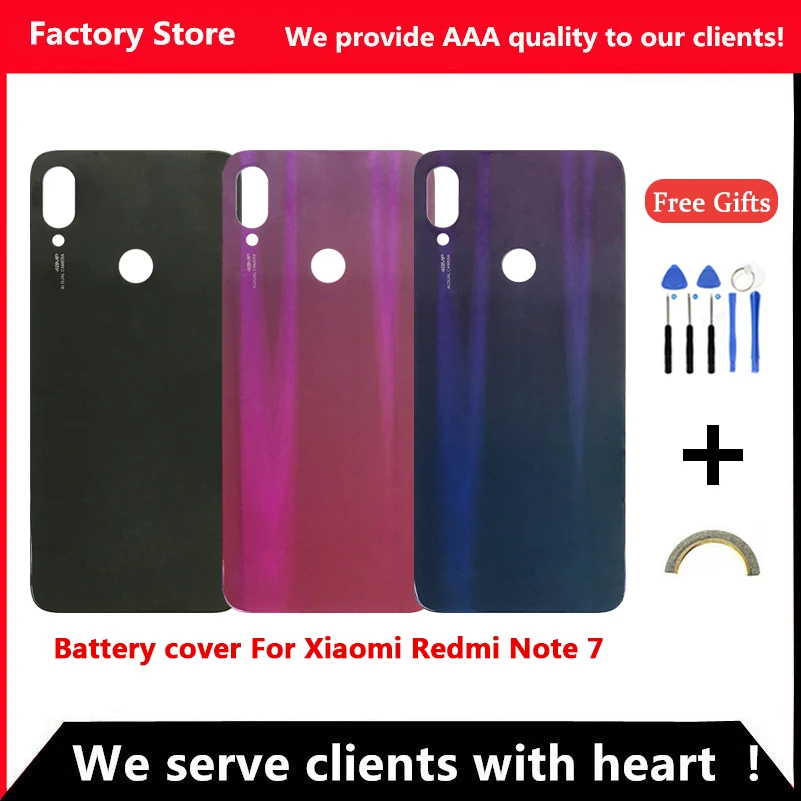 Задняя крышка аккумулятора для Redmi Note 7/Note 7 PRO чехол накладка 7/Note7 задняя
