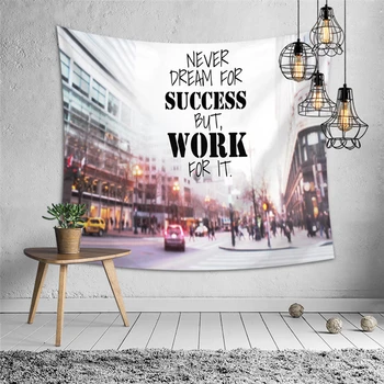 

letter scenery wall hanging tapestry arts and crafts in the bedroom for apartment interior decoration accessories flower printed