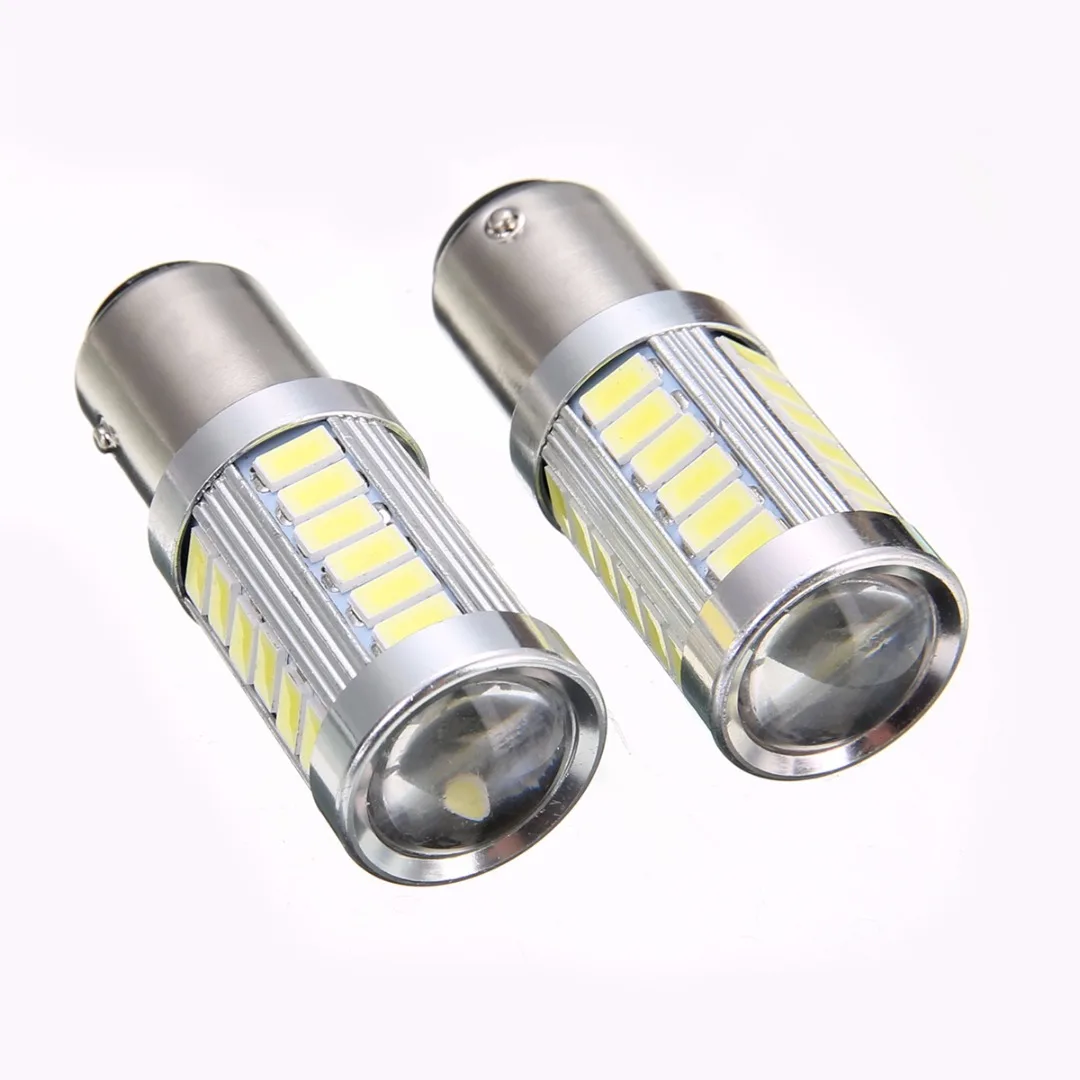 Комплект из 2 предметов высокого Яркость белый BAY15D P21/5 Вт 1157 33SMD светодиодный Авто