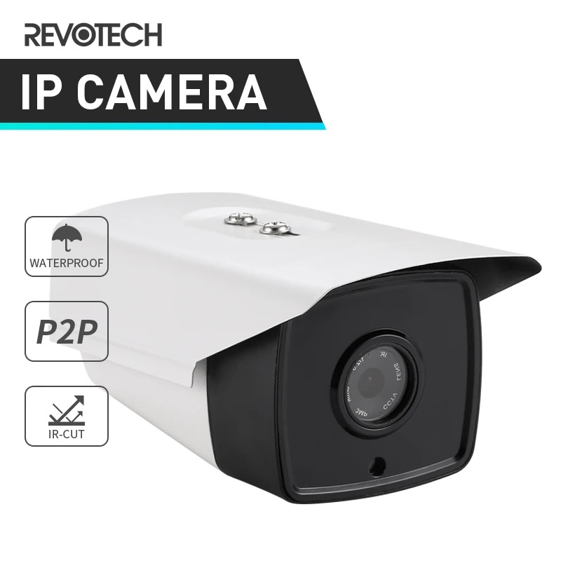 Водонепроницаемая наружная IP камера HD 1080P 4 светодиода мп цилиндрическая