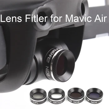 

UV CPL ND4 ND8 ND16 Lens filters kit Lens Filter for DJI MAVIC AIR Drone Camera Lens Filter Circular Polarizer Neutral Density