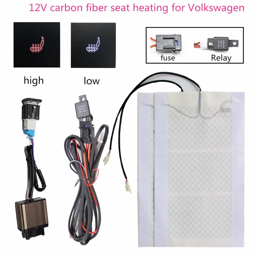Interrupteur de chauffage électrique pour siège de Volkswagen