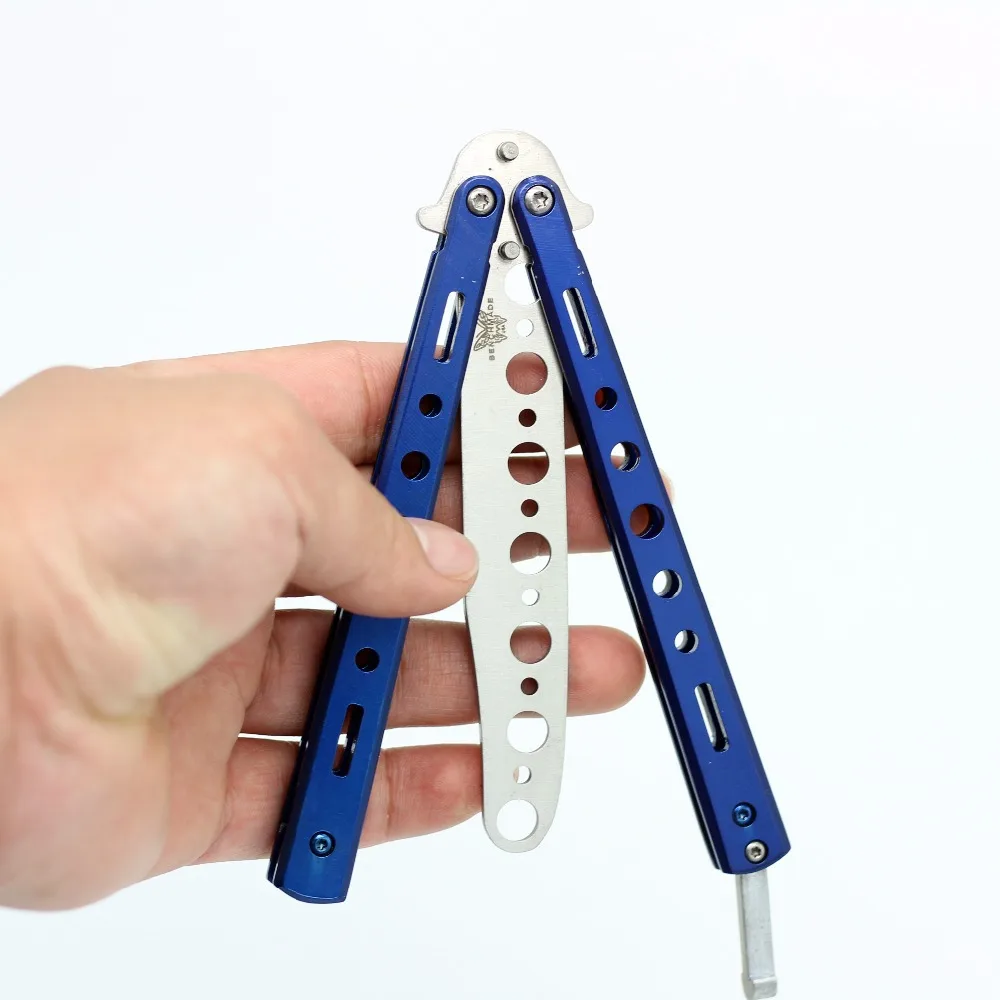 

Blue butterfly knife model toys for children and adult training