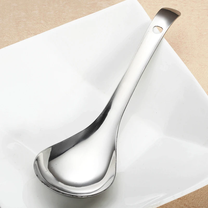 Extra Large Stainless steel cooking utensils spoon 23.5 * 6.5 * 1.8cm