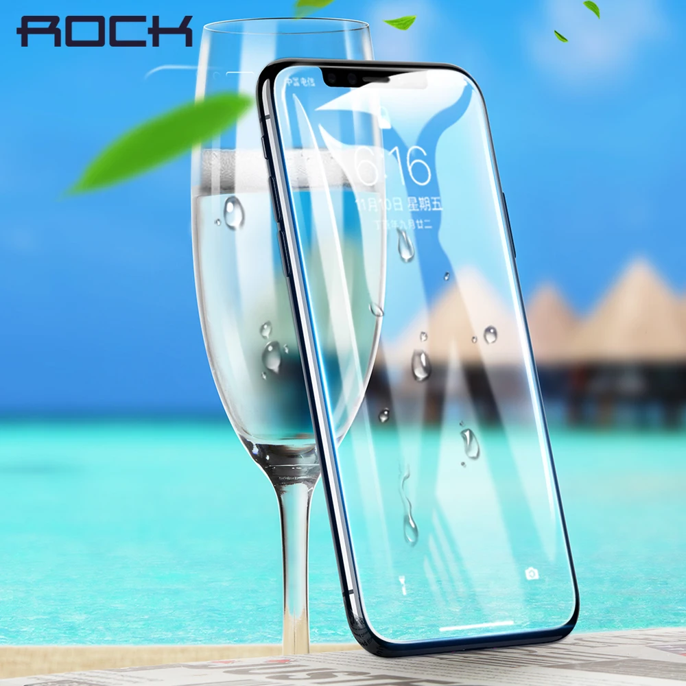 

Rock 3D Curved Soft Hydrogel Screen Protector For Apple iPhone X,0.18MM Slim Full Coverage Film For iPhone X