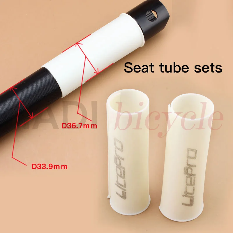 

MUQZI Bicycle Seatpost Protective Cover 33.9mm Foldable Bicycle Seat Tube Reducing Sleeve Adapter Cycling Equipment Accessories