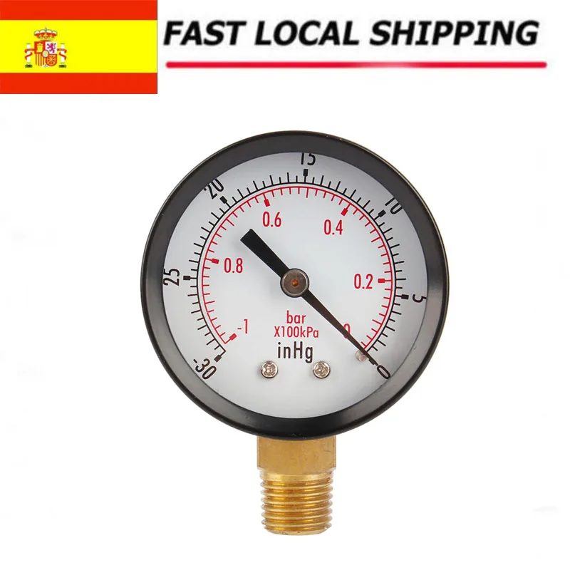 Buy 2" Vacuum Pressure Gauge fr Air Compressor Water