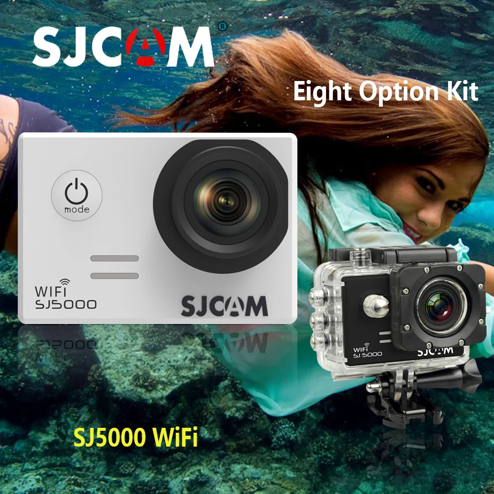 Оригинальная Экшн-камера SJCAM SJ5000 wifi 2 K HD камера novatek 96655 1080 P Full HD go Водонепроницаемая pro Стильная Спортивная камера DV