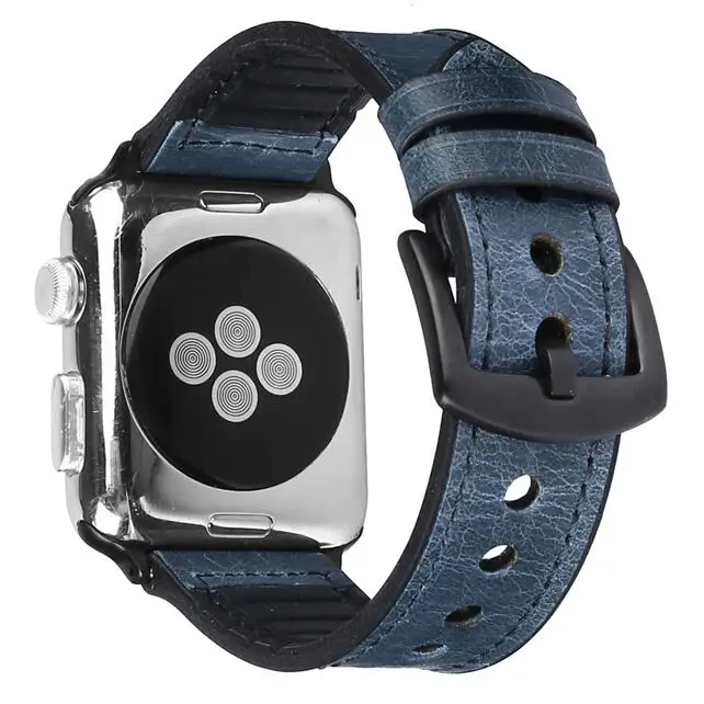 

Strap for Apple Watch Leather loop 42mm 38mm 44mm 40mm Wristband for iwtach series 4 3 2 1 bandseries 5